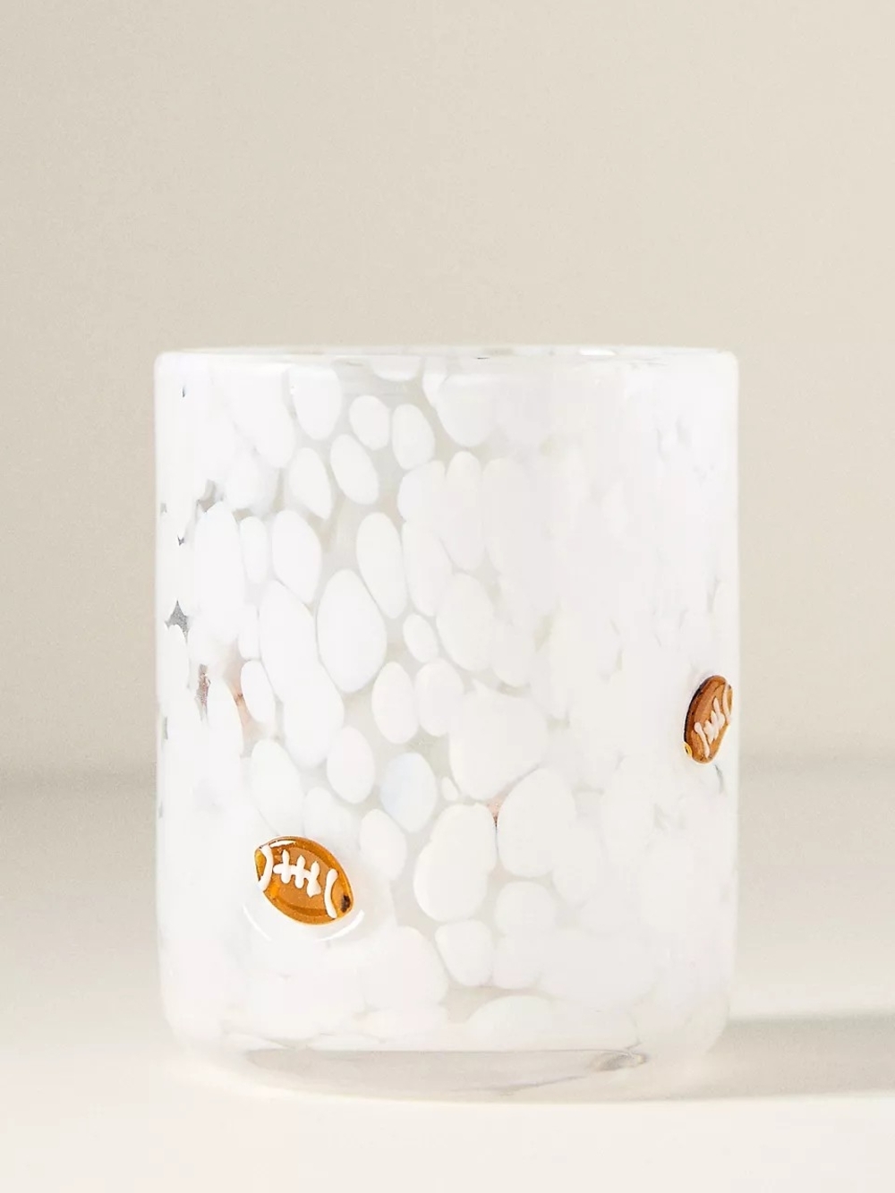 Anthro Sports Icon Juice Glass Football - Picture 2 of 3
